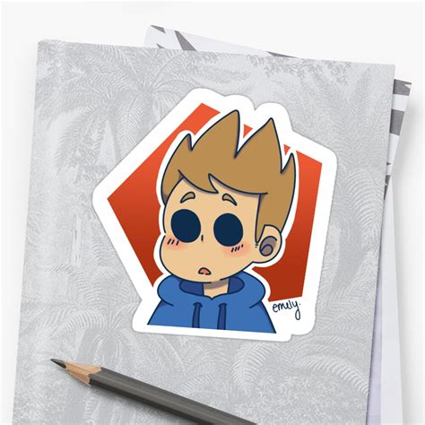 Tom Eddsworld Sticker Von Emelyyy Redbubble