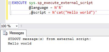 Sql Server Sp Execute External Script Stored Procedure Examples