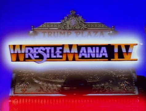 WrestleMania IV Review WWF WWE Writebase Updated 2021