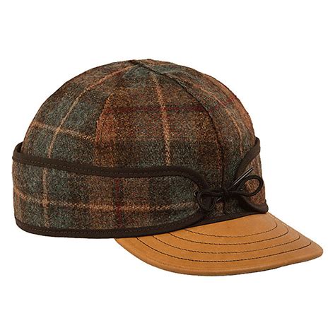 Stormy Kromer Original Cap With Leather Brim Moosejaw