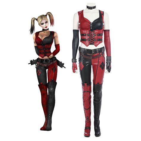 Batman Arkham City Harley Quinn Cosplay Costume