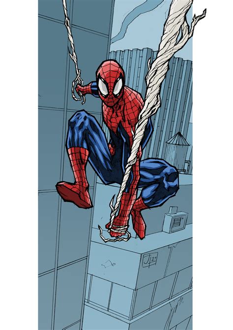 Artstation Spiderman Panel
