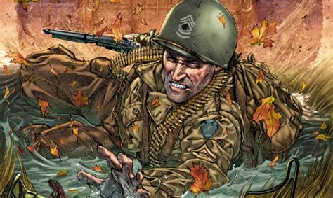 Page 1 Dc Teases Sgt Rock And Easy Company For ‘legends