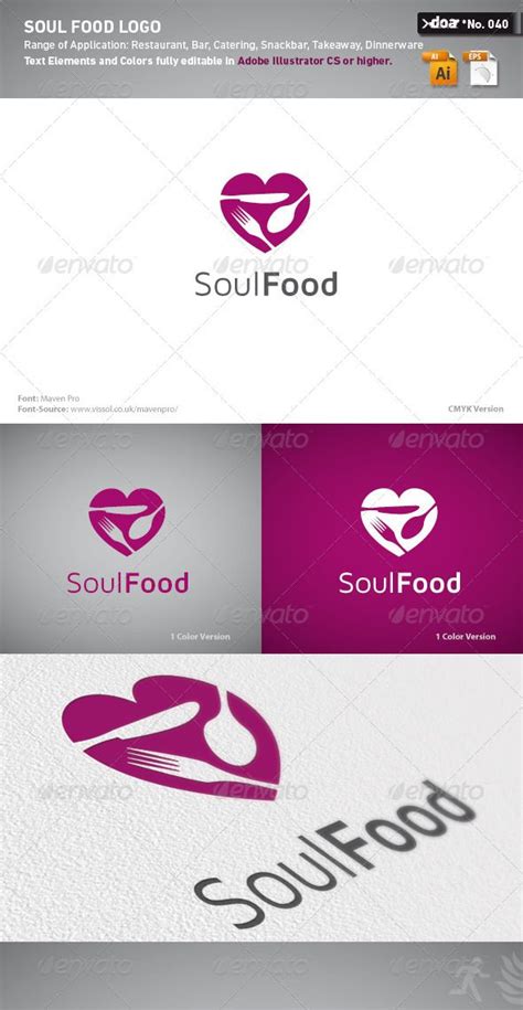 Soul Food Restaurant Logos