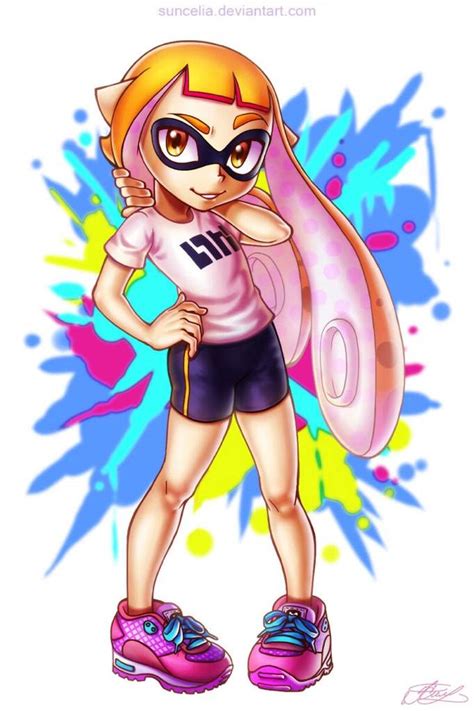 Inkling Girl Wiki Splatoon Amino