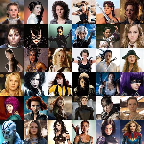 As 36 Mulheres Mais Poderosas Do Cinema Suco De Mangá