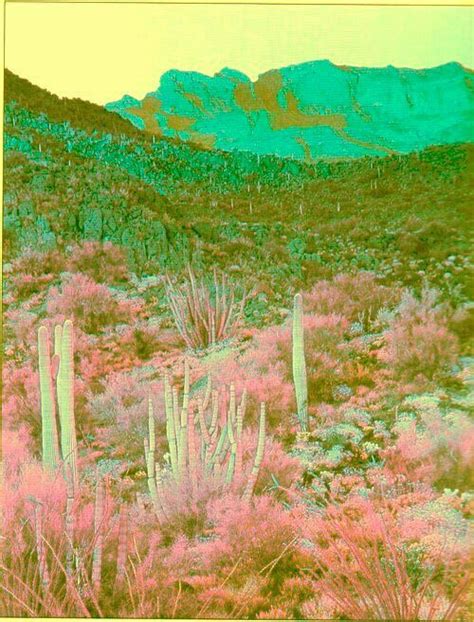 Desert Art Badlands Psychedelic Art