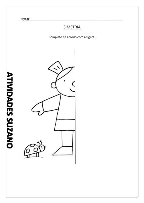 Atividades De Simetria 7 Ano