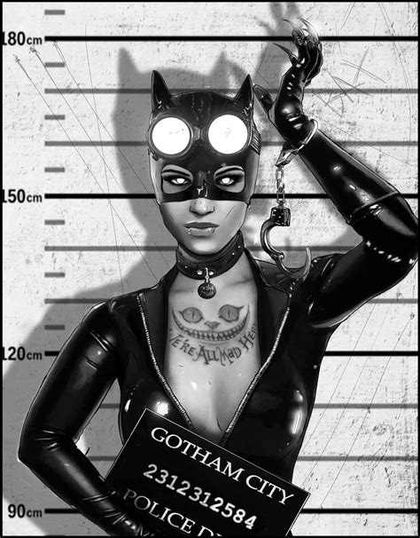 Cat Womans Mugshot Petri Rahkola Catwoman Catwoman Cosplay Comics