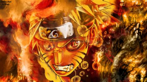 Wallpaper Anime Fire Naruto Shippuuden Bubbles Uzumaki Naruto