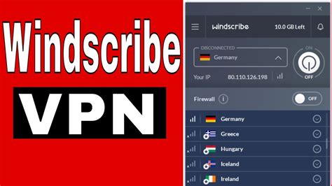 How To Use Windscribe Vpn On Pc 2022 Youtube