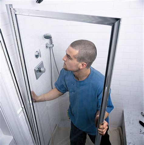 How To Install A Shower Door Shower Doors Diy Shower Door Glass