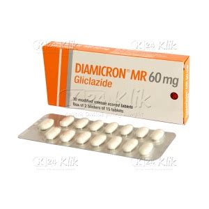 Diamicron 80 mg 100 tablet. DIAMICRON MR 60MG TAB 30S - K24klik.com