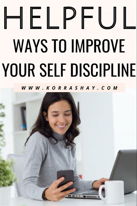 Helpful Ways To Improve Your Self Discipline Self Discipline Self Improvement Tips Improve