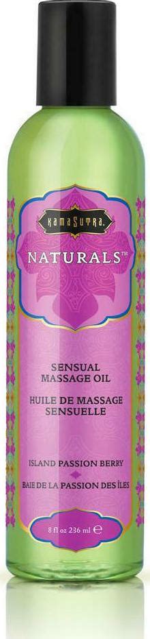 Kama Sutra Naturals Sensual Massage Oil Island Passion Berry 236ml