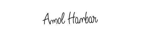 77 Amol Hanbar Name Signature Style Ideas Exclusive E Sign