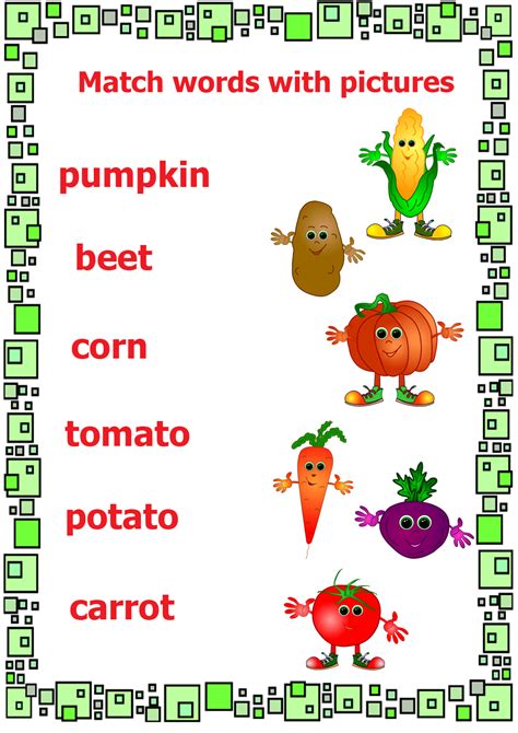 Esl printable jobs vocabulary worksheets, picture dictionaries, matching exercises, word search and crossword puzzles, missing letters in words and fun esl printable word search puzzle worksheets with pictures for kids to study and practise jobs, occupations, professions vocabulary. The Garden Song - English Vegetable Vocabulary