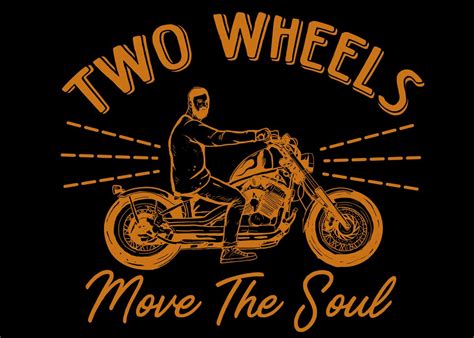 Two Wheels Move The Soul Poster By Plastic Ghost Displate