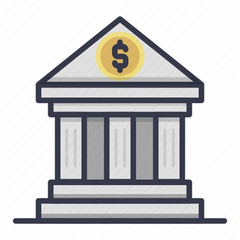 Bank Banking Business Finance Financial Money Payment Icon