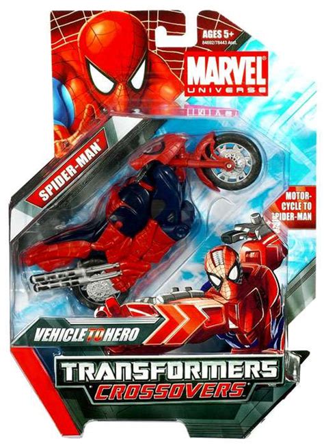 Transformers Marvel Crossovers Spider Man Action Figure Hasbro Toys