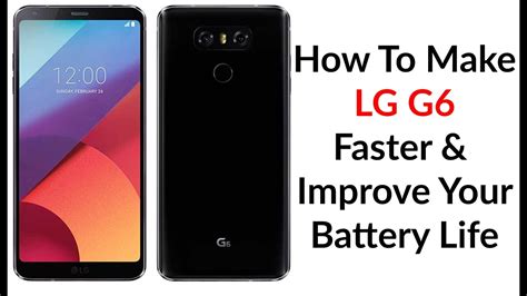 How To Make Lg G6 Faster Update