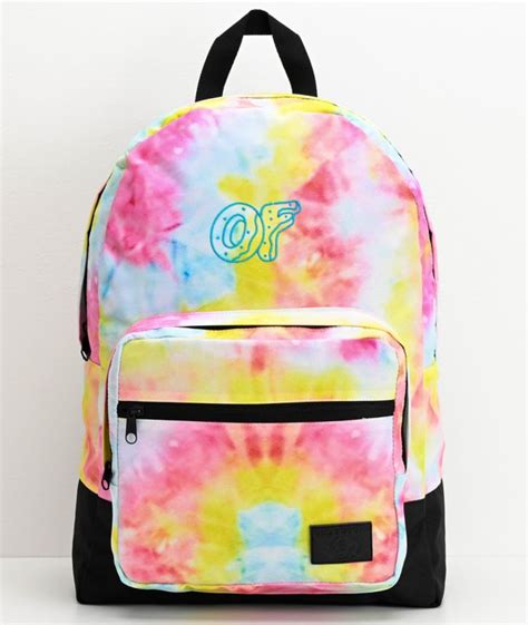 Odd Future Rainbow Tie Dye Backpack