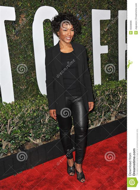 Angela Bassett Editorial Photo Image Of Angela Leather 45668686