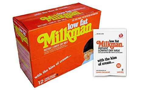 Updated Milkman Low Fat Instant Dry Powdered Milk 12 Quarts 4128 Oz