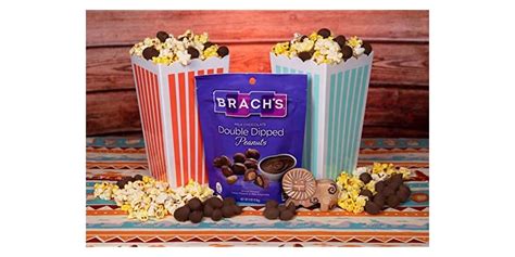 Brachs Milk Chocolate Double Dipped Peanuts 8 Pack