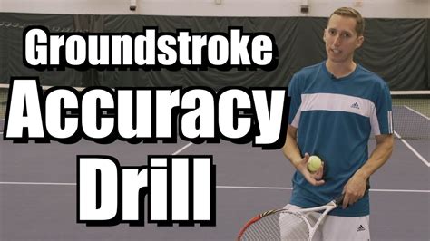 Baseline Accuracy Drill Forehand And Backhand Tennis Lessons