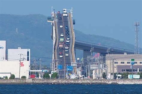 The Scariest Bridge With Optical Illusions In Japan