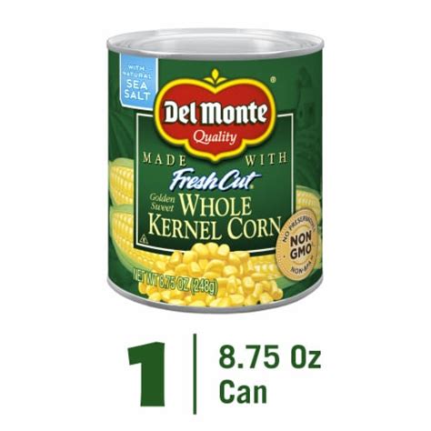 Del Monte Fresh Cut Golden Sweet Whole Kernel Corn Canned Vegetables