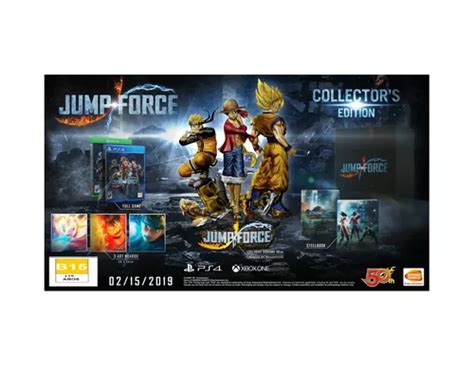 Jump Force Collectors Edition Bandai Namco Ps4 Digital Mercadolibre