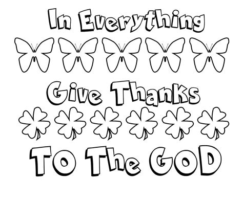 Give Thanks To The Lord Coloring Page Sketch Coloring Page