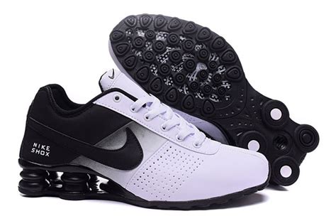 Nike Shox Deliver Men Shoes Fade White Black Casual Trainers Sneakers