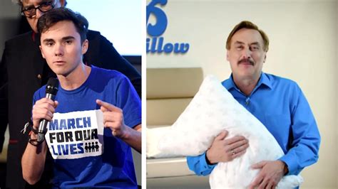 Parkland Survivor David Hogg Is Launching A Pillow Line To Take On Trump Supporting Mypillow Ceo