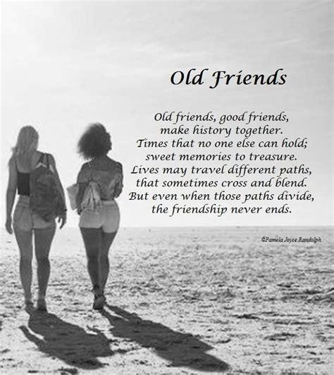 “old Friends” An Original Poem Of Friendship And Friends By Pamela