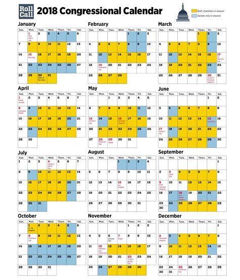 Heres How Many Days Congress Will Spend Away From The Office In 2018