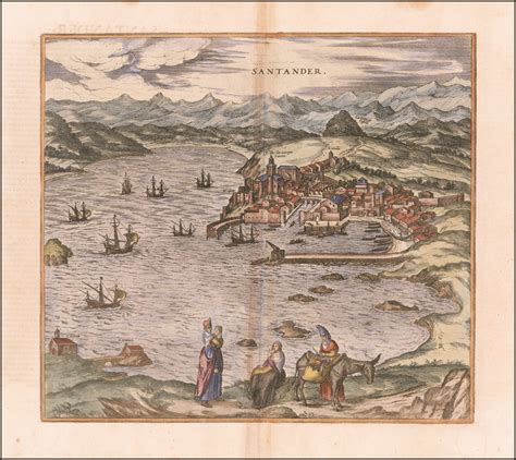 Santander Barry Lawrence Ruderman Antique Maps Inc