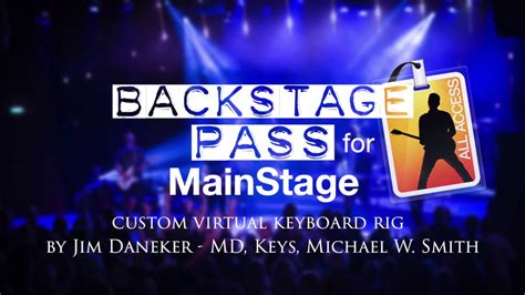 Backstage Pass For Mainstage Teaser 2 Custom Strings Youtube