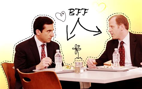 Michael And Toby The Office Wallpaper 3324699 Fanpop