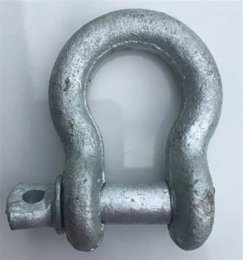 2and Galvanized Steel Screw Pin Anchor Bow Shackle Wll 35 Ton 174 00 Picclick