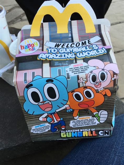 The Amazing World Of Gumball Happy Meal Commercial Amazing World Of