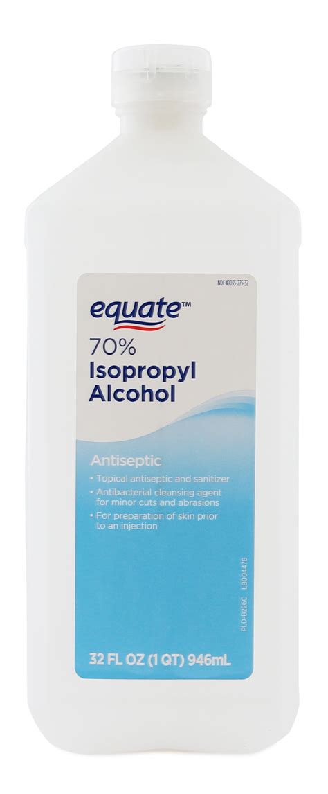 Equate Wintergreen 50 Isopropyl Alcohol Antiseptic 16 Fl Oz Walmart