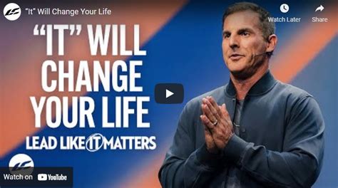 Pastor Craig Groeschel Sermon “it” Will Change Your Life Naijapage