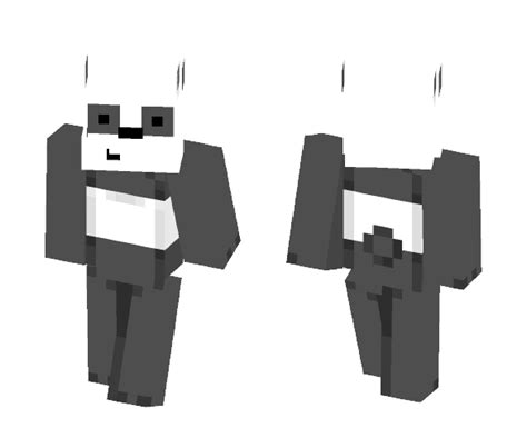 Download Panda Bear We Bare Bears Minecraft Skin For Free