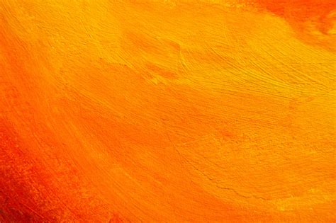 Painted Color Background Abstract Orange Paint Texture Stock Photo