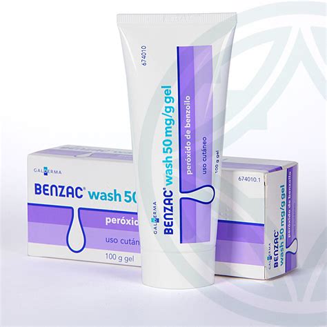 Benzac Wash 50 Mg G Gel Tópico 100 G Higiene Piel Acnéica Farmacia
