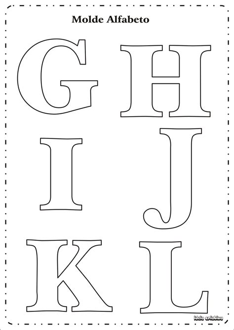 Molde De Letras Para Imprimir Alfabeto Completo Fonte Vazada