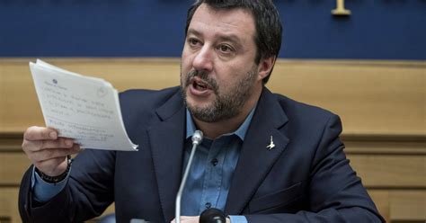 Coronavirus Matteo Salvini Incalza Il Governo Conte Chiudere Tutta